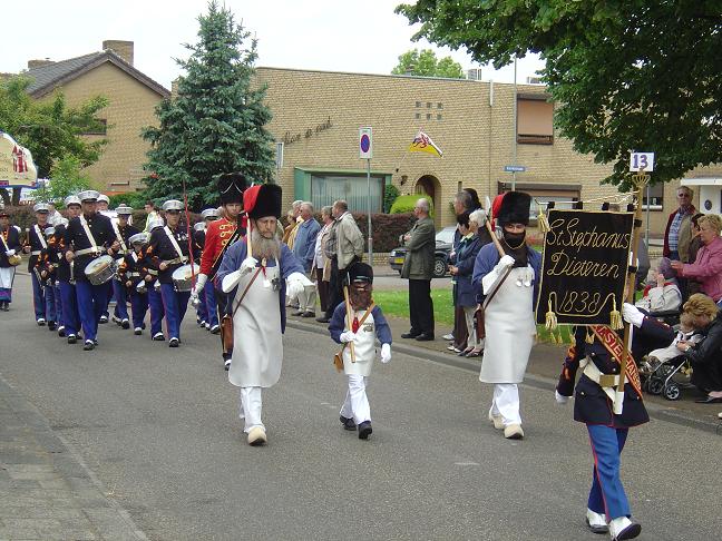 Schutterij St. Stephanus van Dieteren in Broeksittard; foto:Jos Schmeits